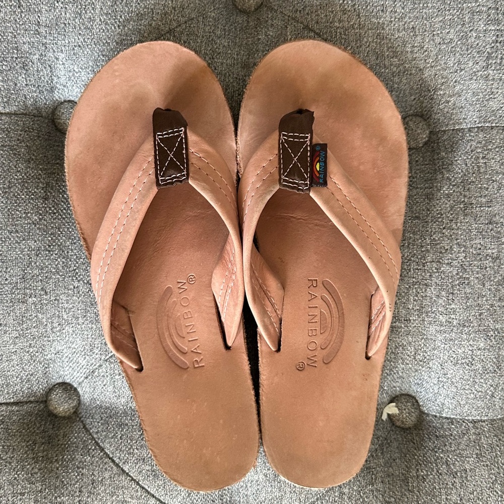 Pink Rainbow sandals